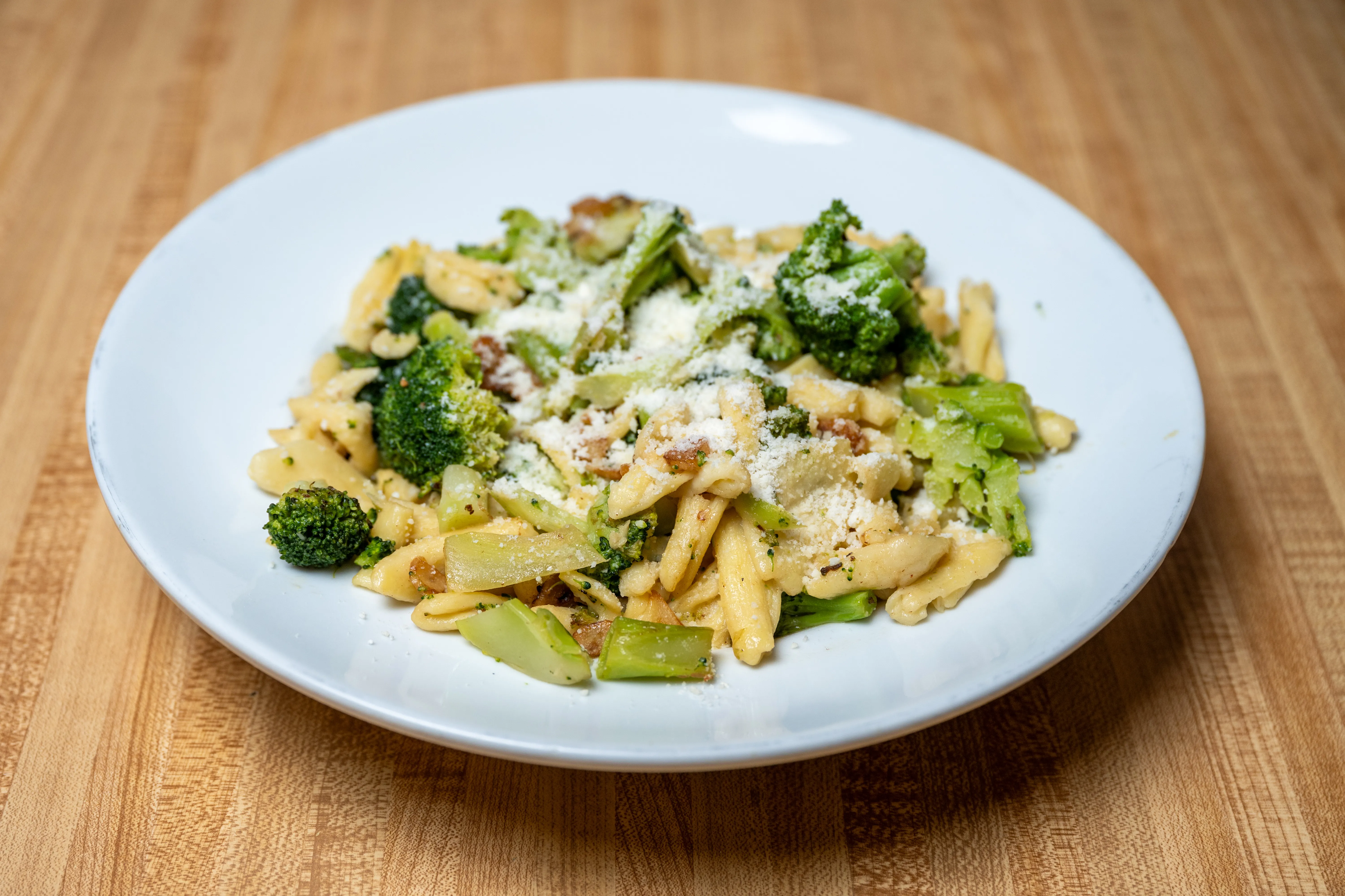 Cavatelli pasta with broccoli