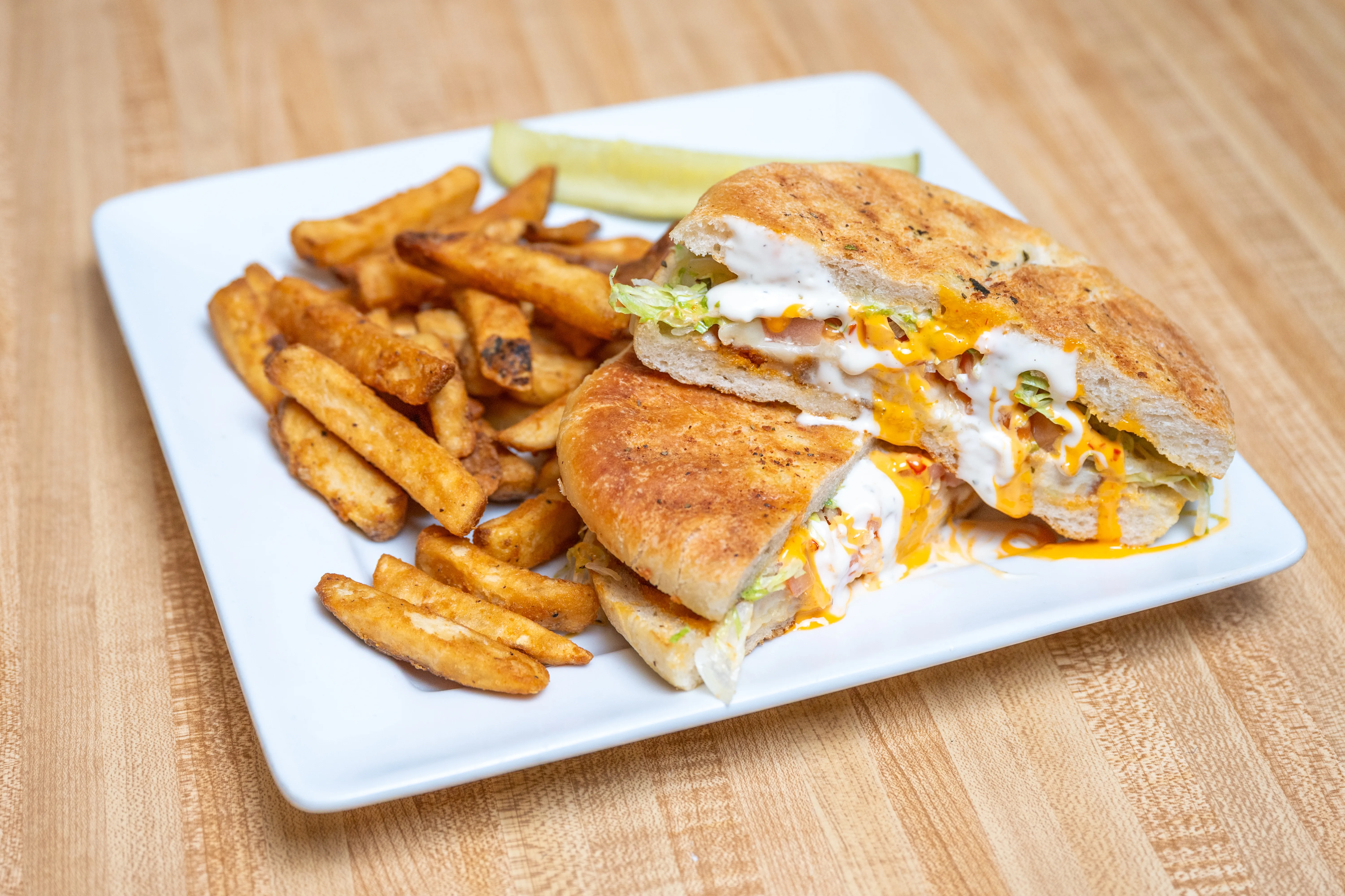 Hawaiian chicken wrap